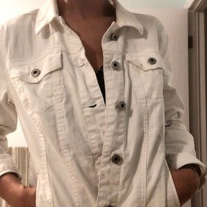 Tommy Hilfiger White Denim Jacket